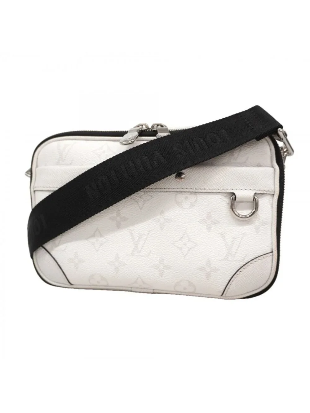 Louis Vuitton Shoulder Bag Taigarama Alpha Messenger Blanc
